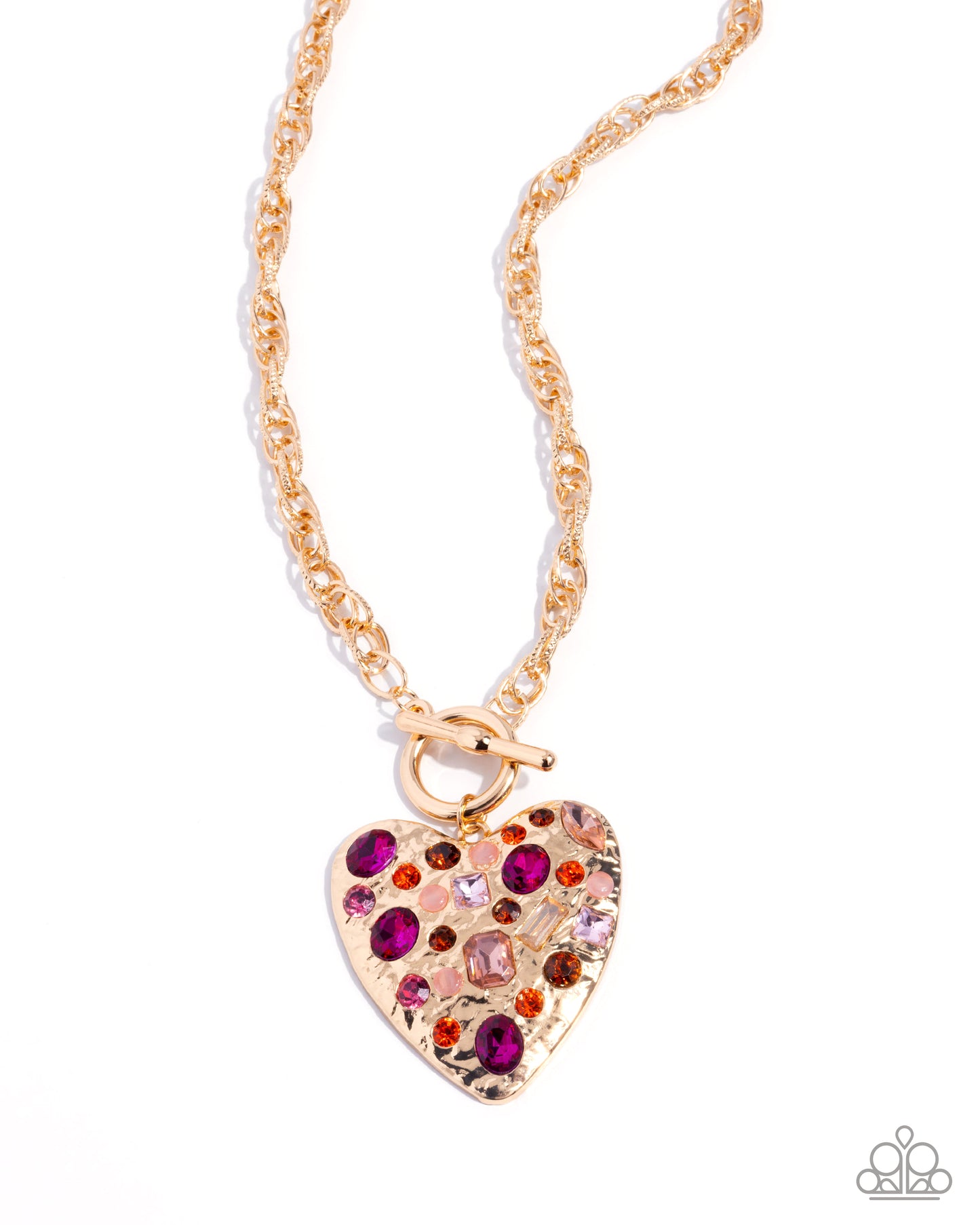Circulated Chic - pink - Paparazzi necklace