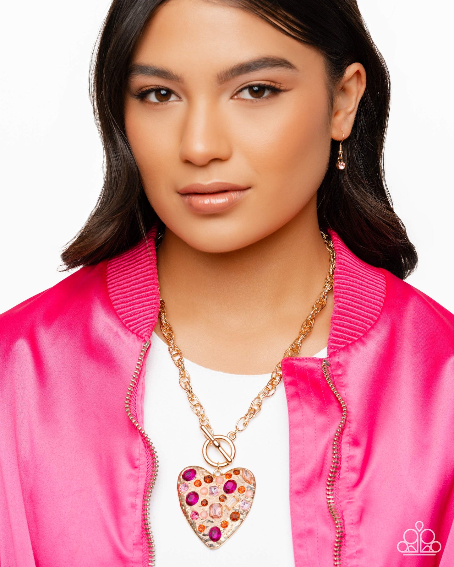 Circulated Chic - pink - Paparazzi necklace