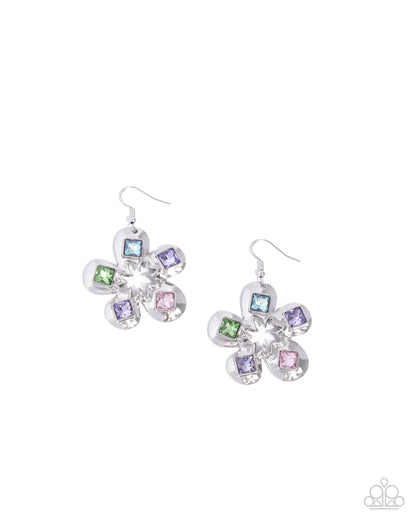 Circus Conservatory - purple - Paparazzi earrings