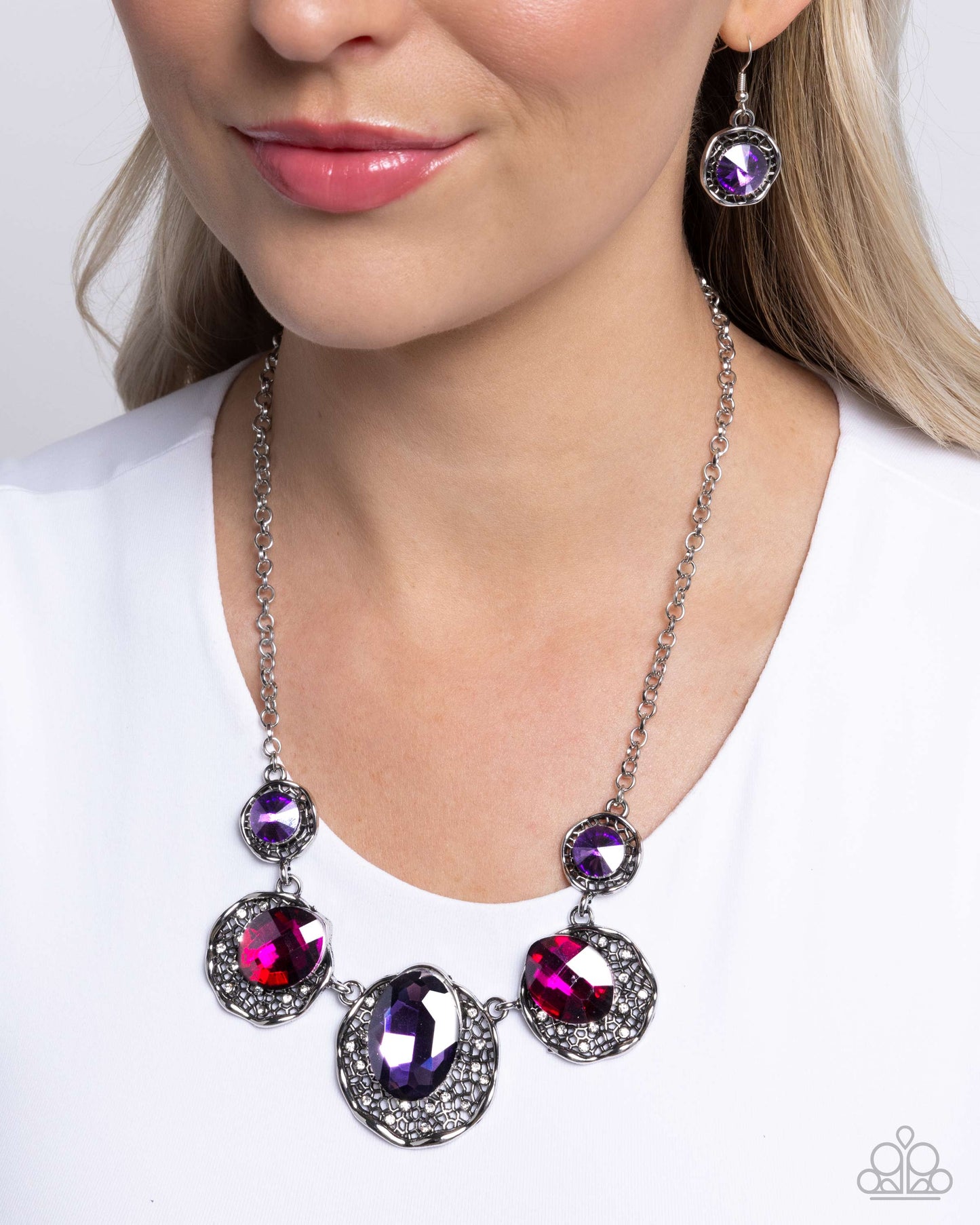 City Color - purple - Paparazzi necklace