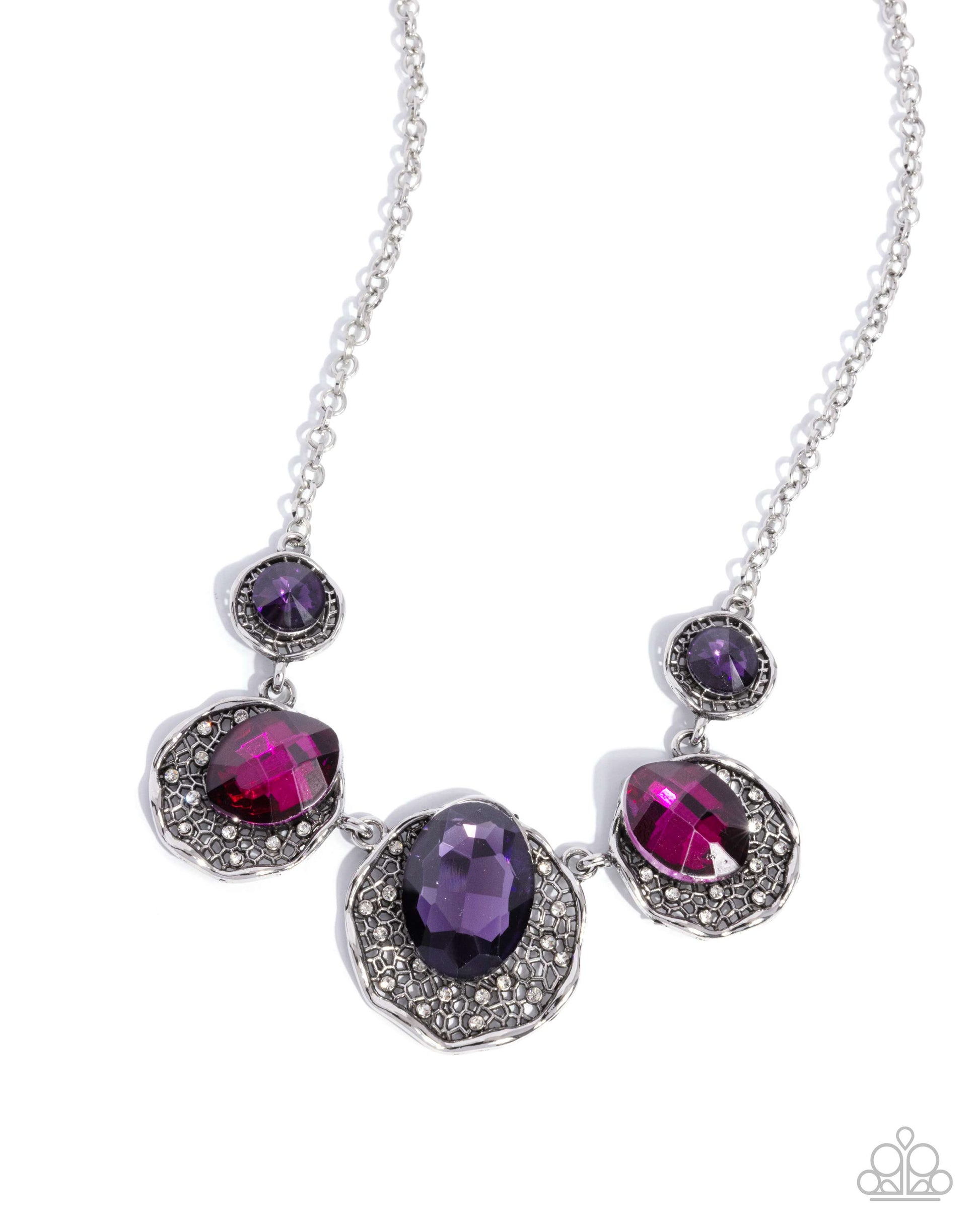 City Color - purple - Paparazzi necklace