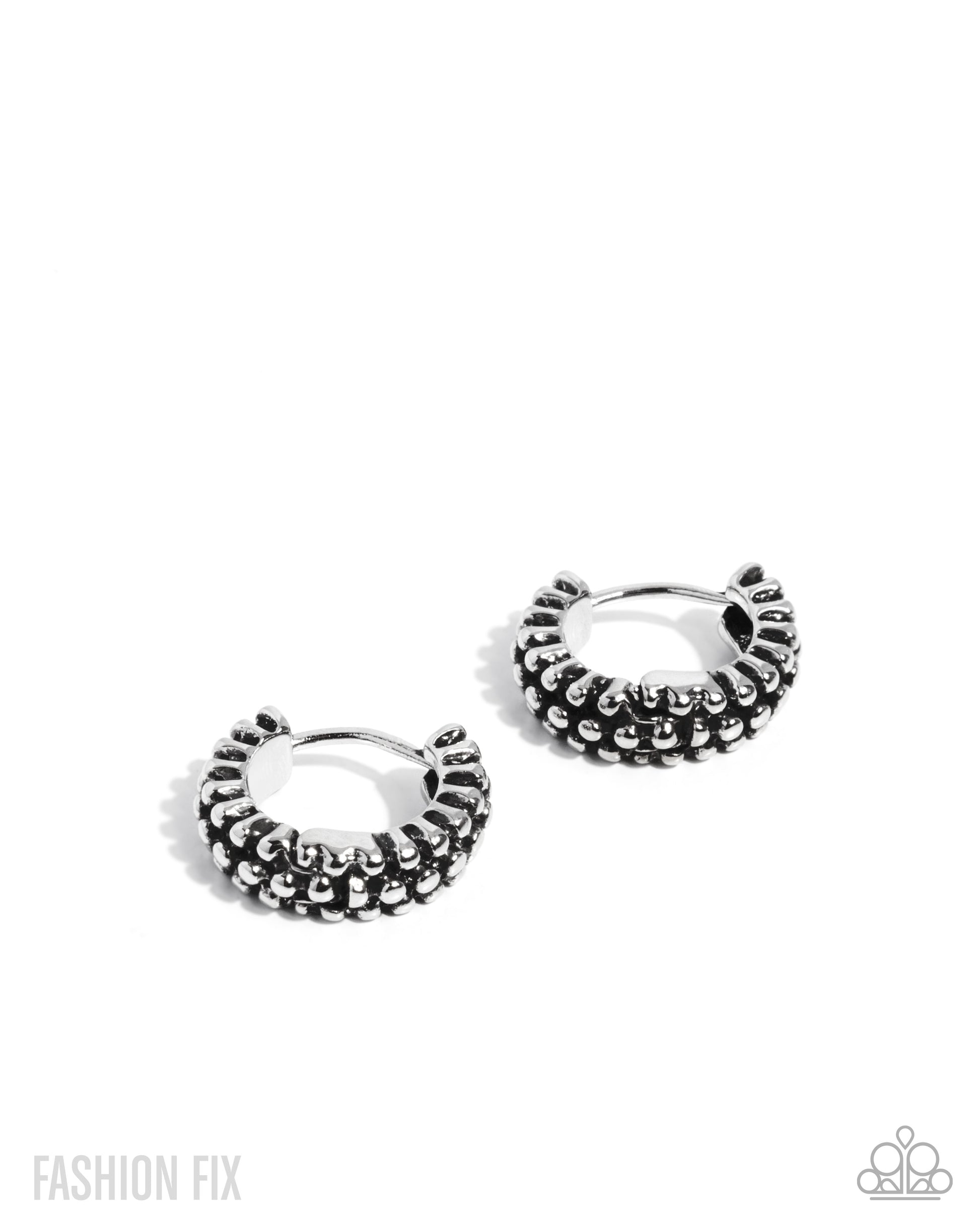 Classic Character - silver - Paparazzi earrings