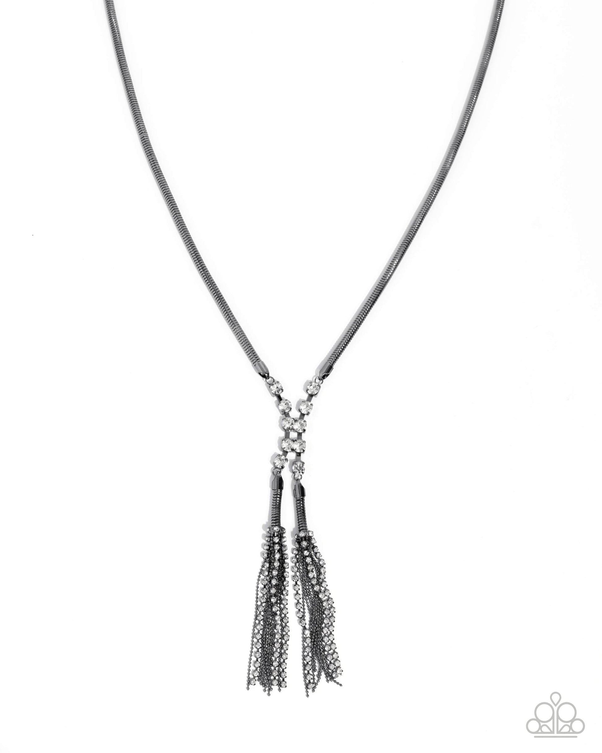 Classical Movement - black - Paparazzi necklace