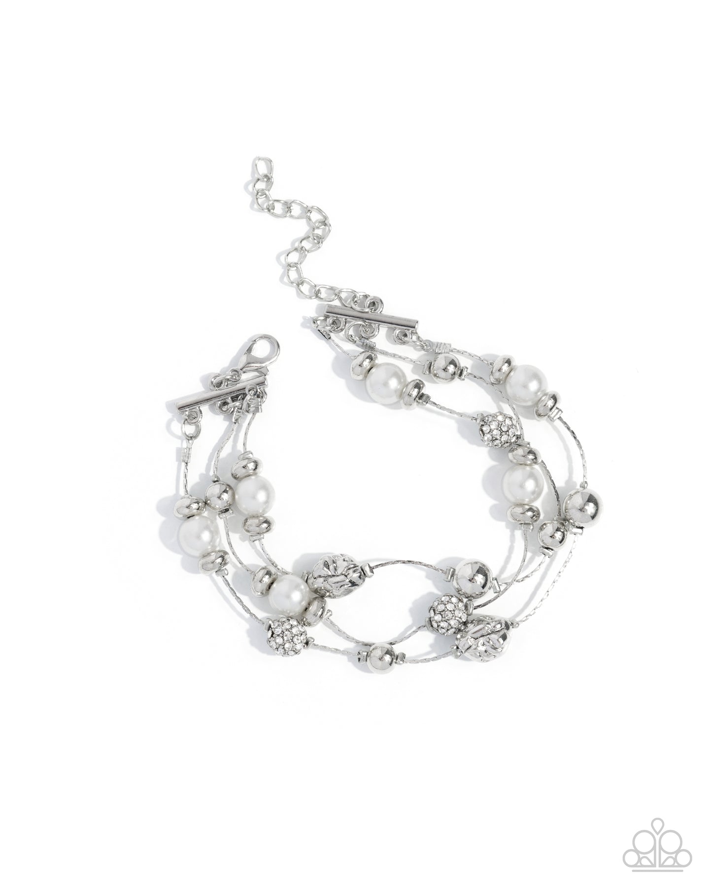 Classy Cruise - white - Paparazzi bracelet