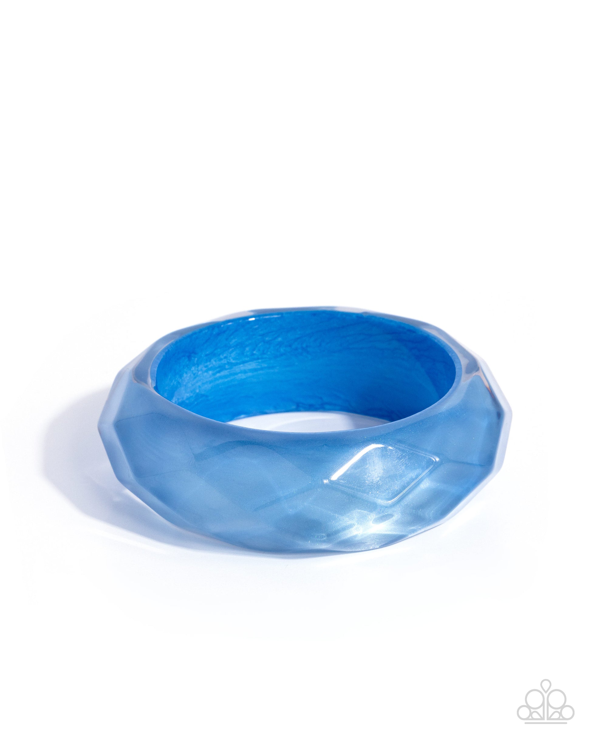 Clear Clairvoyance - blue - Paparazzi bracelet