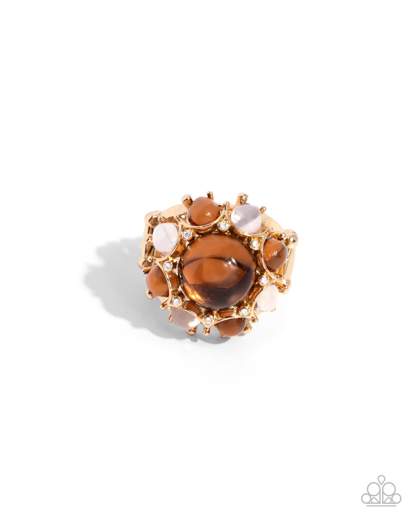 Clear Comfort - brown - Paparazzi ring