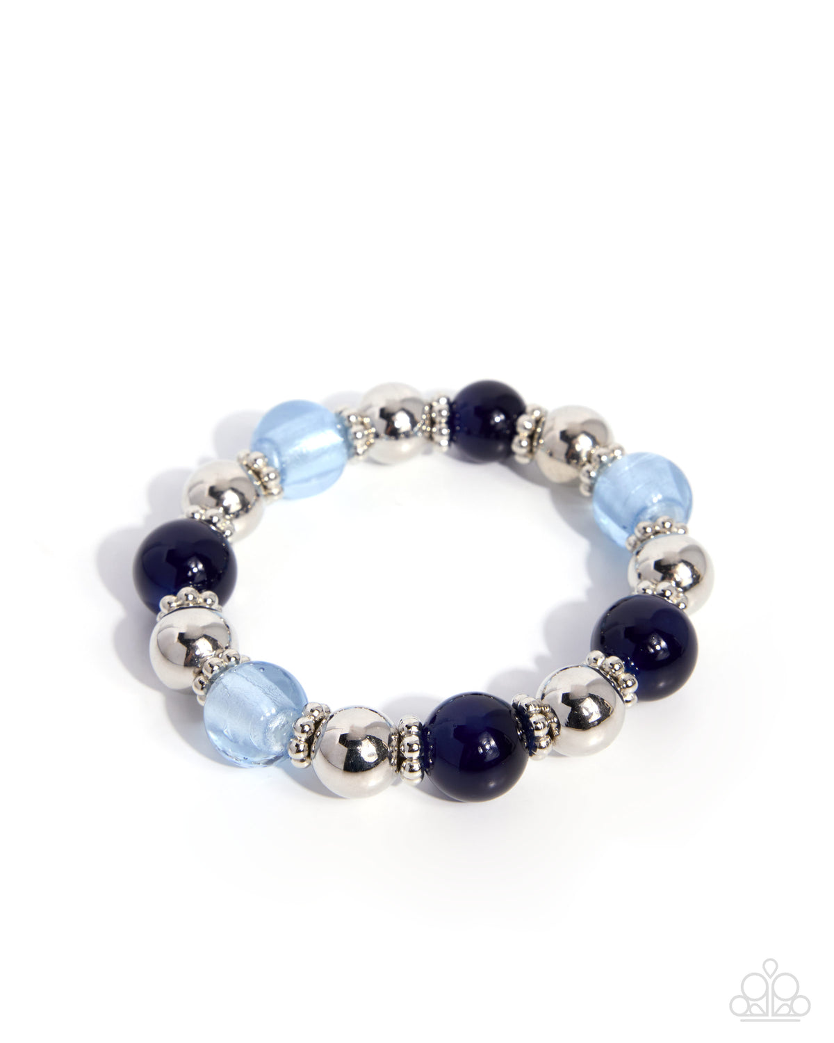 Clear Conviction - blue - Paparazzi bracelet