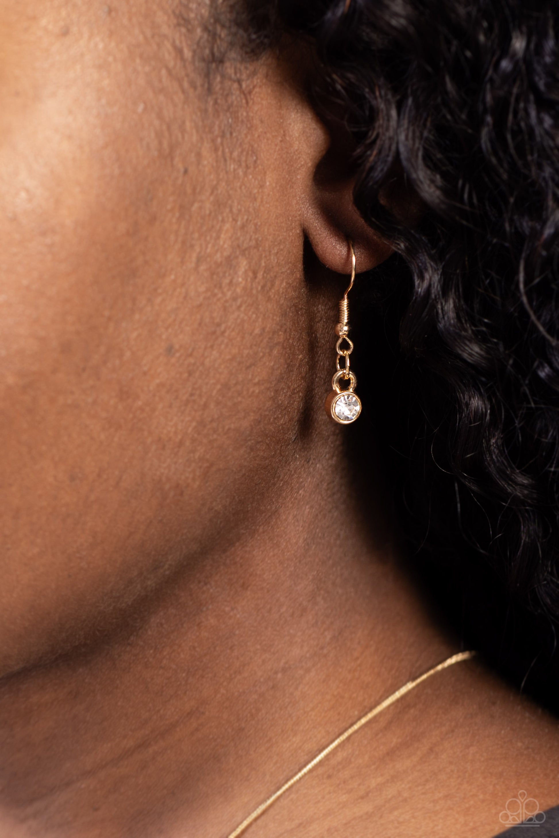 Close to You - gold - Paparazzi necklace