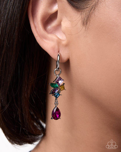 Clustered Connection - multi - Paparazzi earring charms
