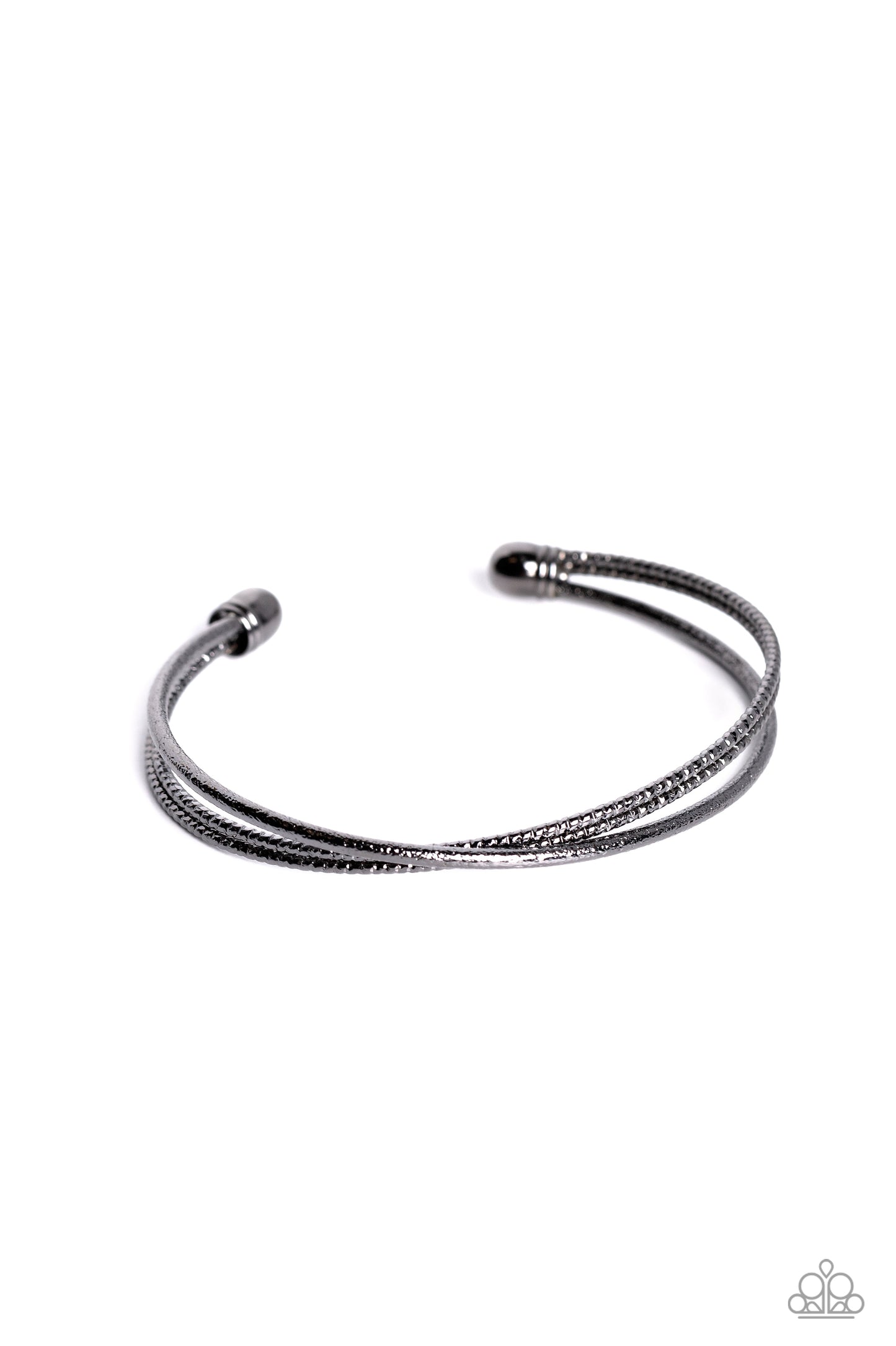 Coachella Curls - black - Paparazzi bracelet