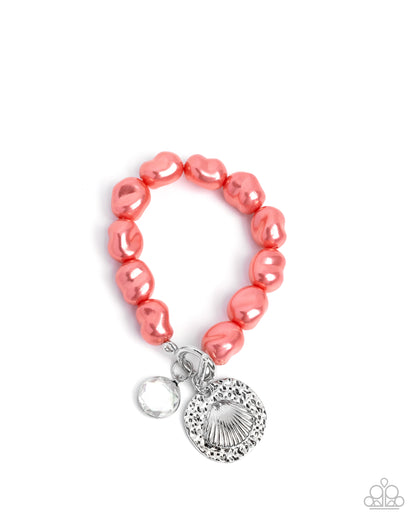 Coastal Cadenza - orange - Paparazzi bracelet
