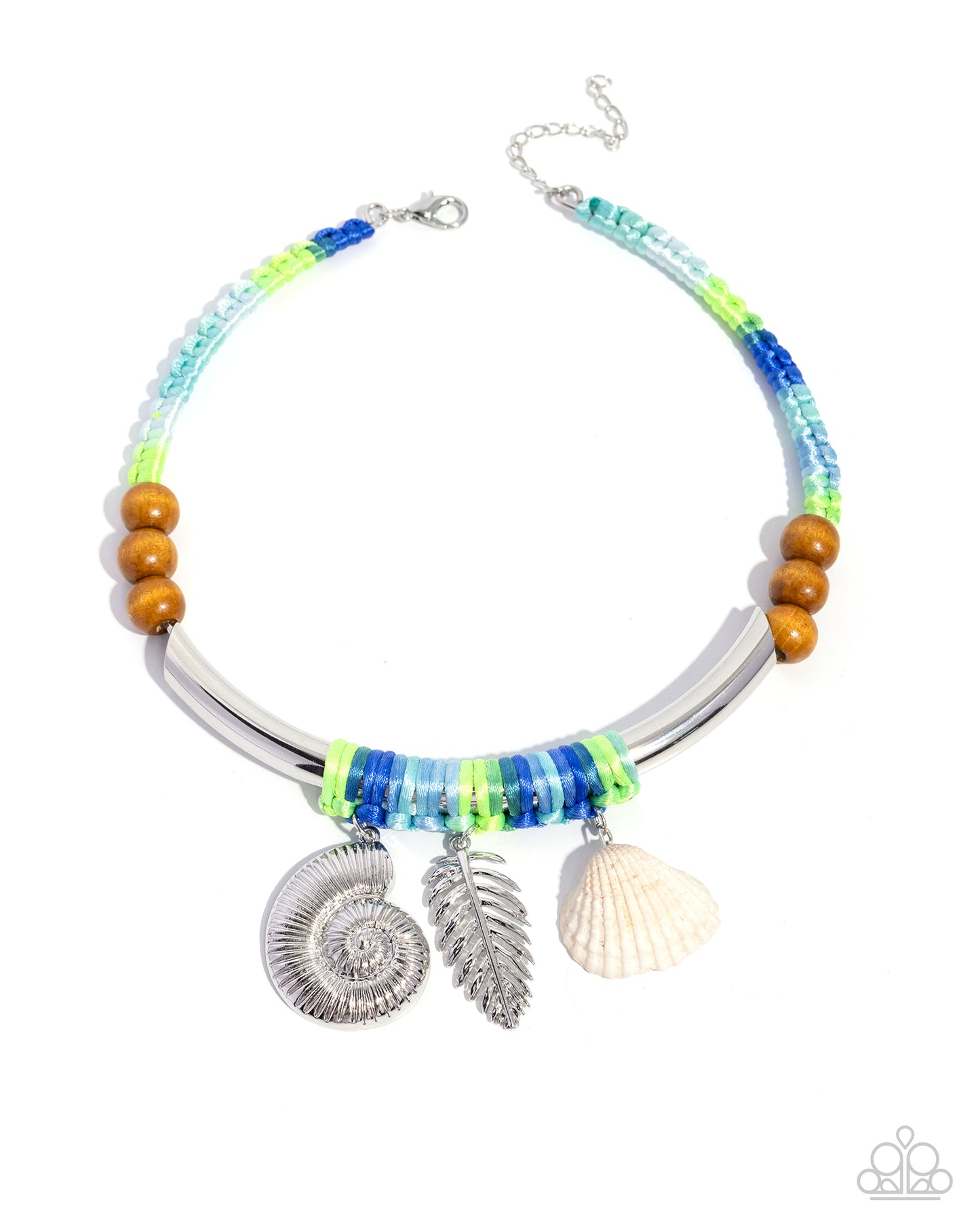 Coastal Calm - green - Paparazzi necklace