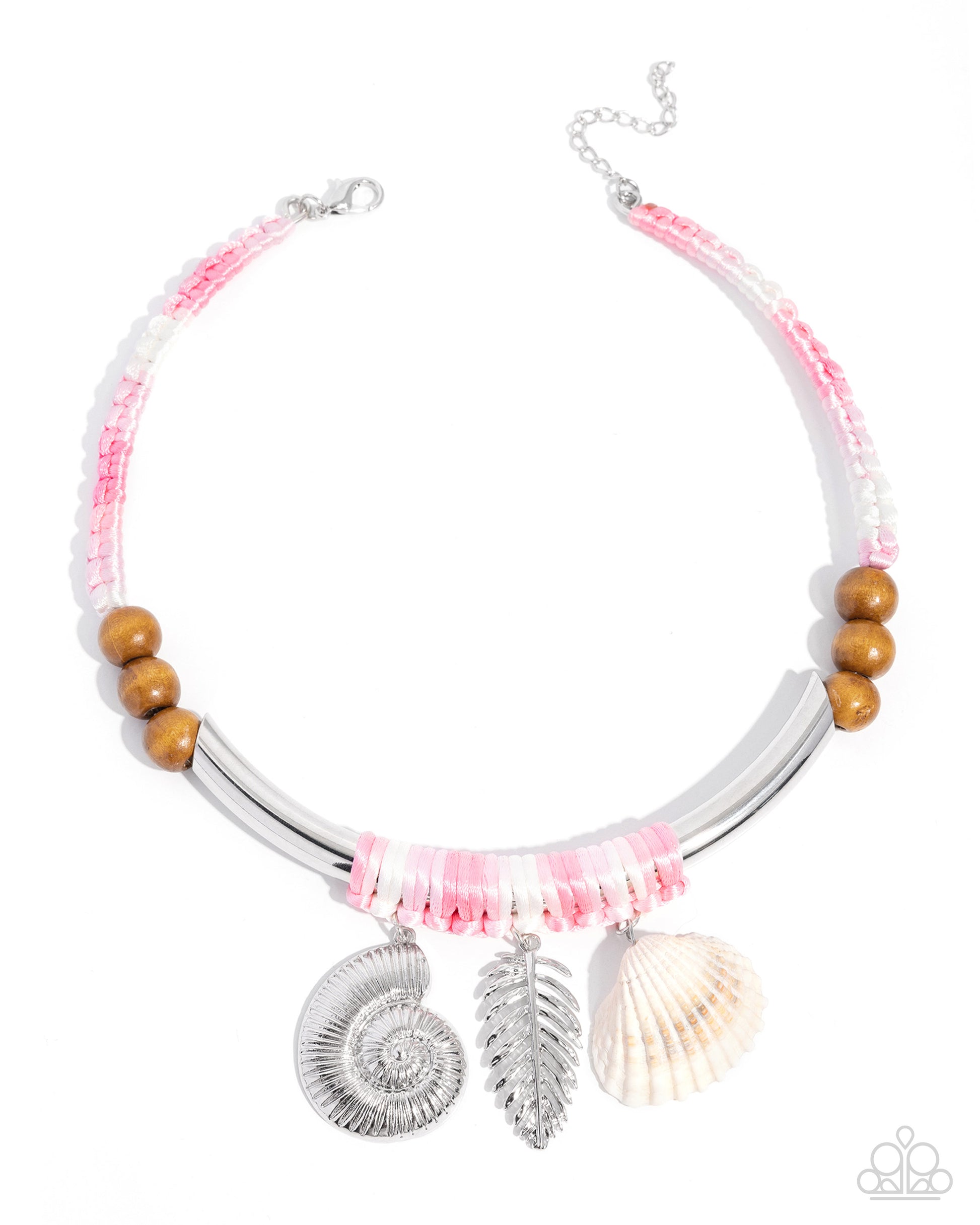 Coastal Calm - pink - Paparazzi necklace