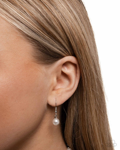 Coastal Cameo - blue - Paparazzi necklace