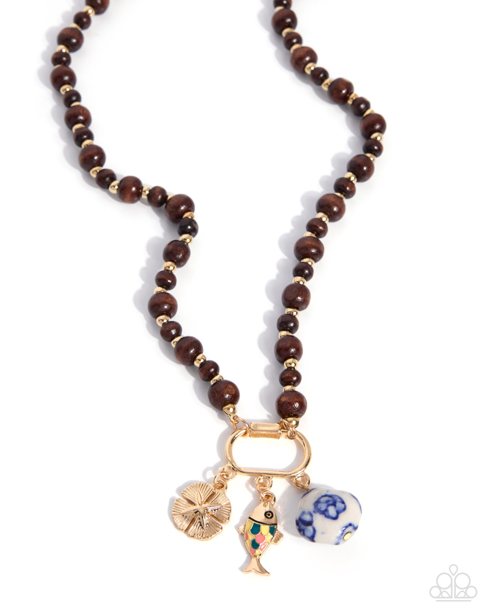 Coastal Canvas - multi - Paparazzi necklace
