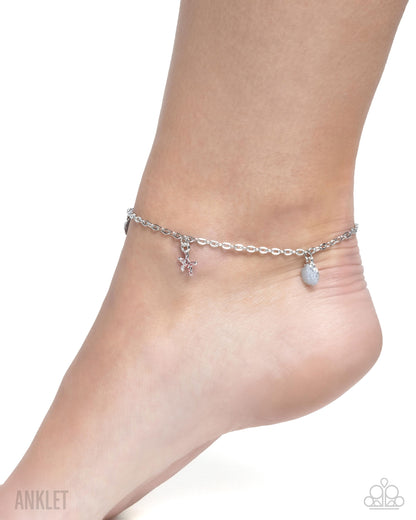 Coastal Celebrity - multi - Paparazzi anklet
