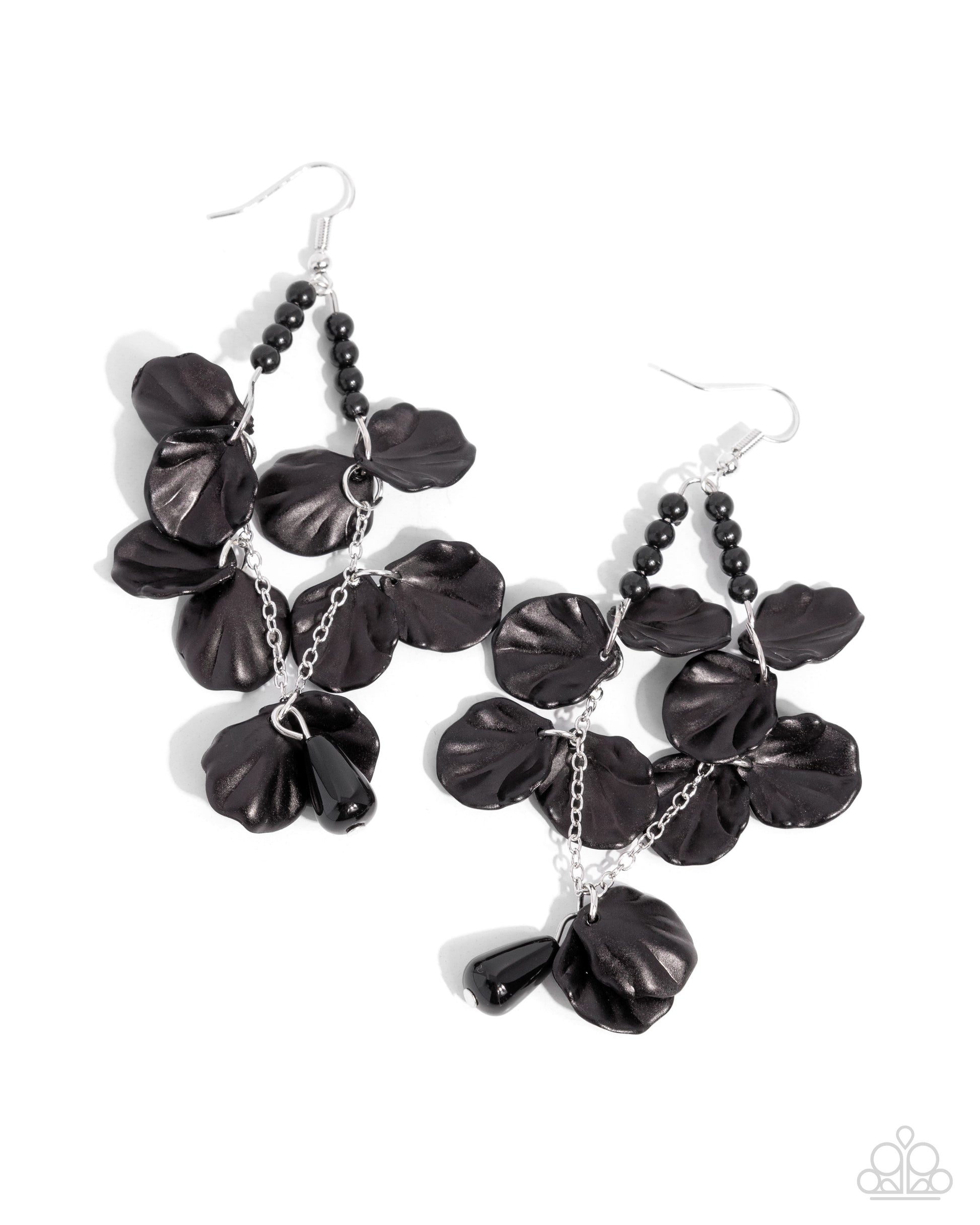 Coastal Century - black - Paparazzi earrings