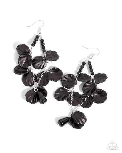 Coastal Century - black - Paparazzi earrings