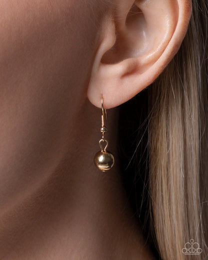 Coastal Chance - gold - Paparazzi necklace