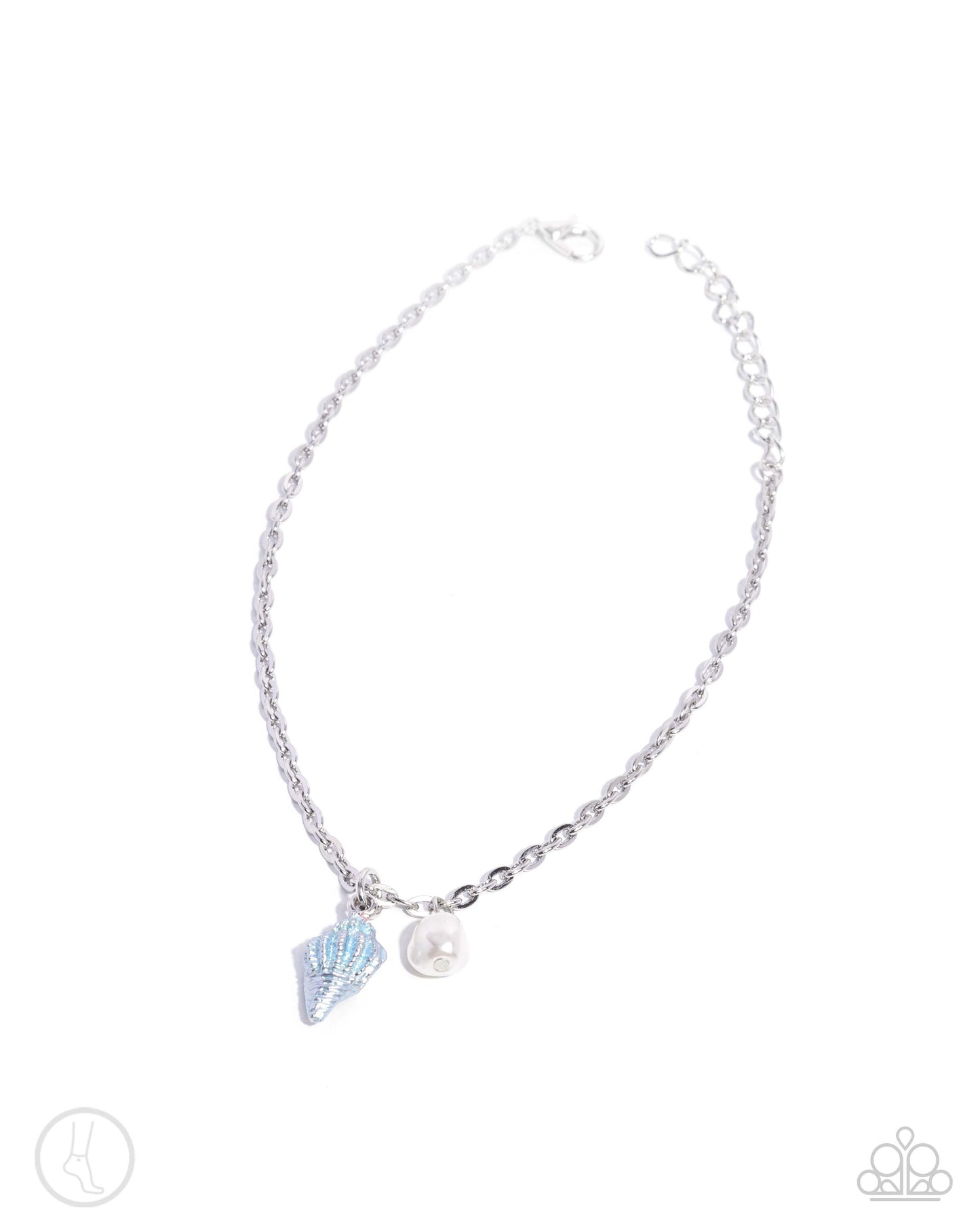 Coastal Character - blue - Paparazzi anklet