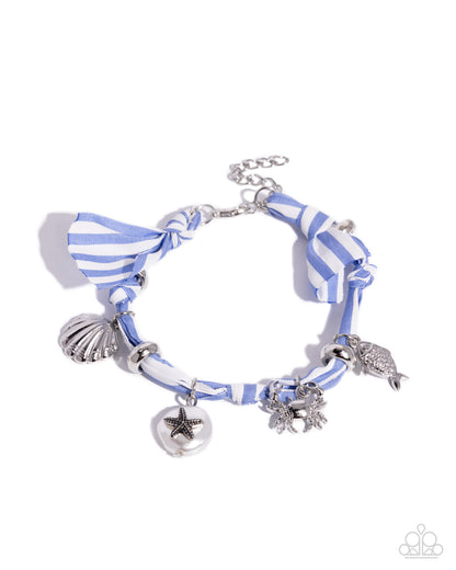 Coastal Clan - blue - Paparazzi bracelet