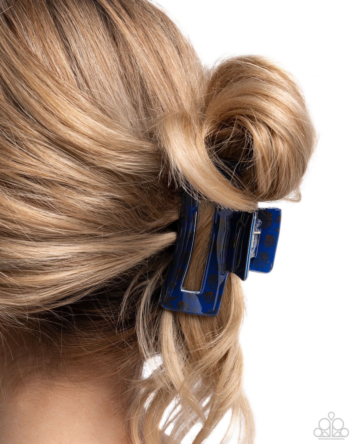 Coastal Clip - blue - Paparazzi hair clip