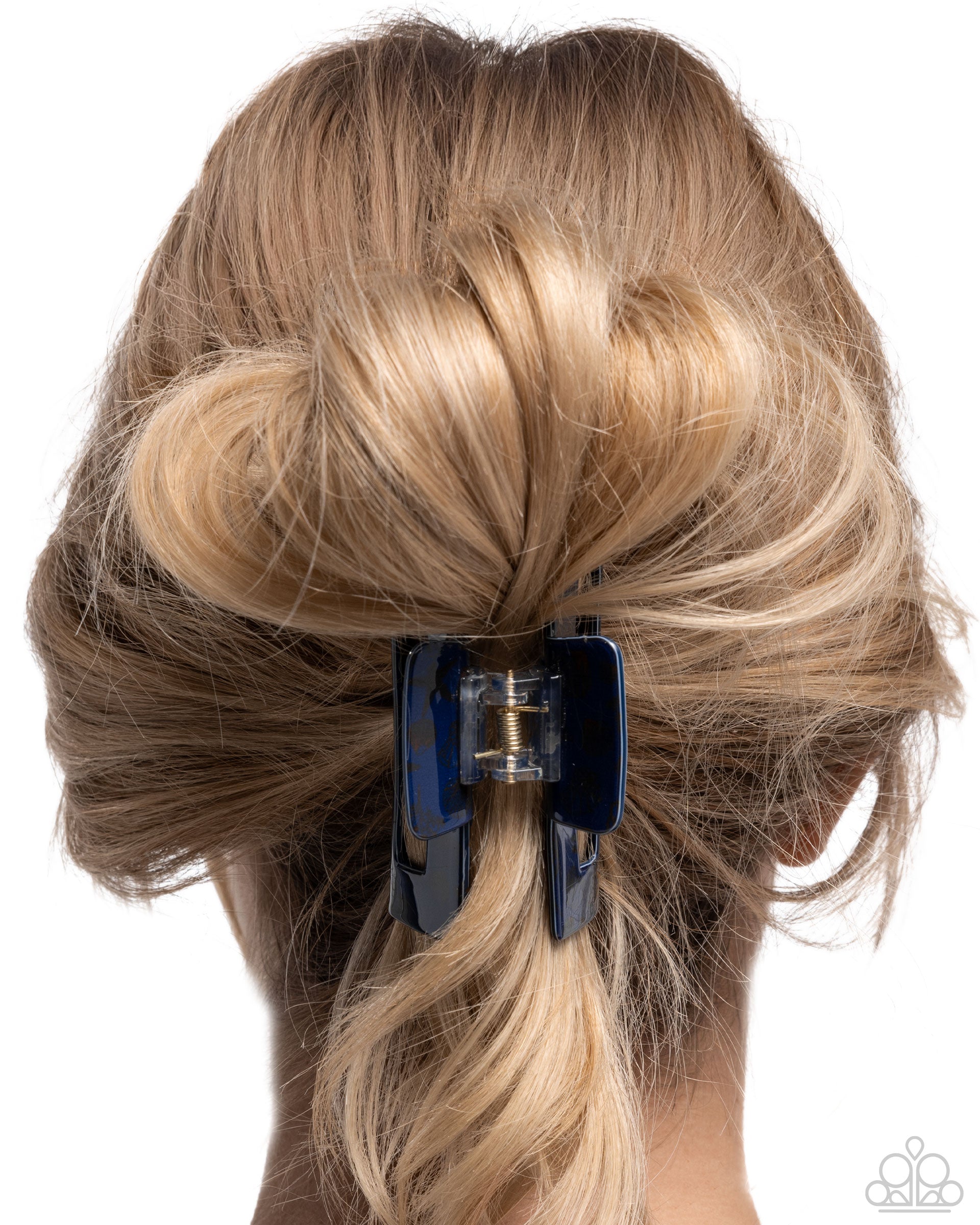 Coastal Clip - blue - Paparazzi hair clip