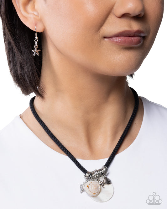 Coastal Combination - black - Paparazzi necklace