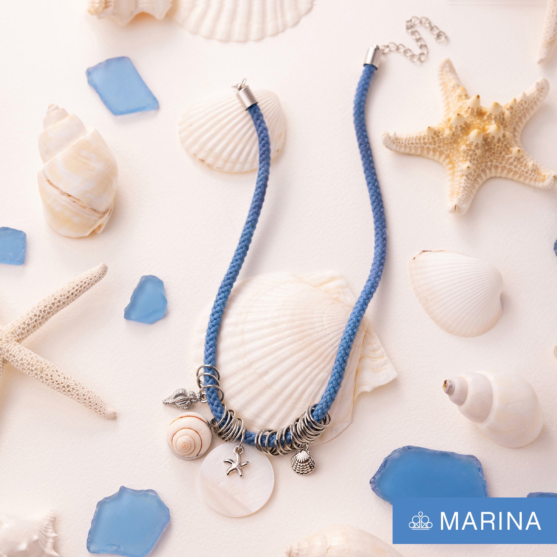Coastal Combination - blue - Paparazzi necklace