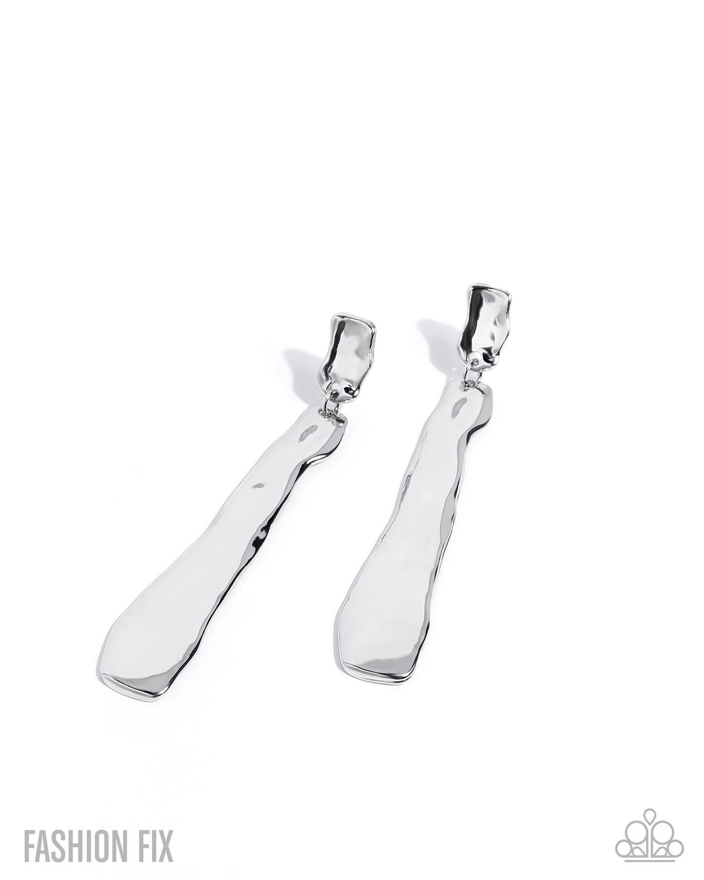 Coastal Craft - silver - Paparazzi earrings