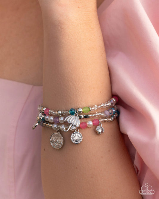 Coastal Competition - multi - Paparazzi bracelet