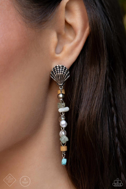 Coastline Collection - multi - Paparazzi earrings
