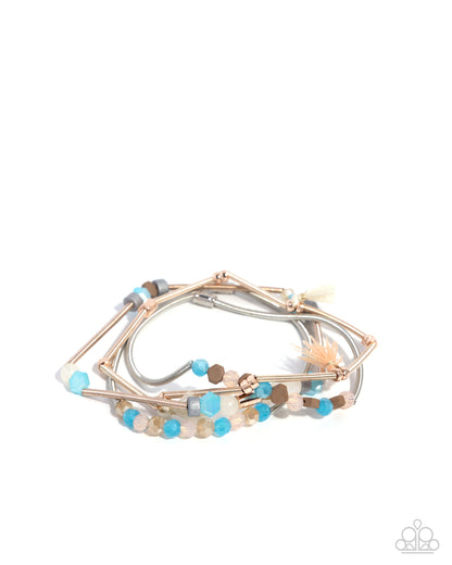 Coiled Color - multi - Paparazzi bracelet