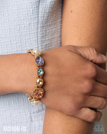 Collecting Chic - multi - Paparazzi bracelet