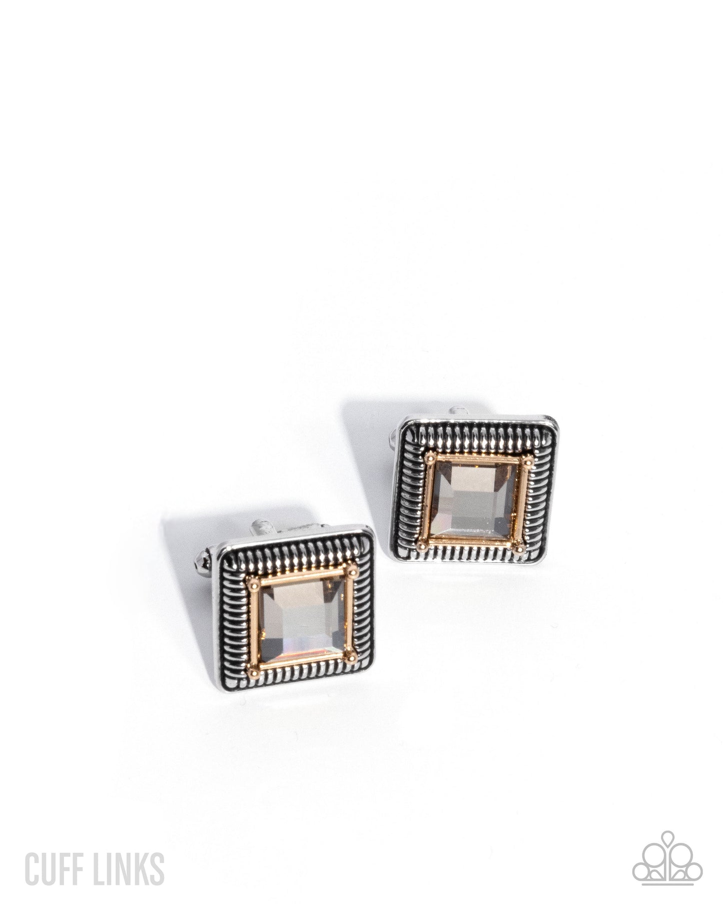 Collectors Cuff Links - silver - Paparazzi cufflinks