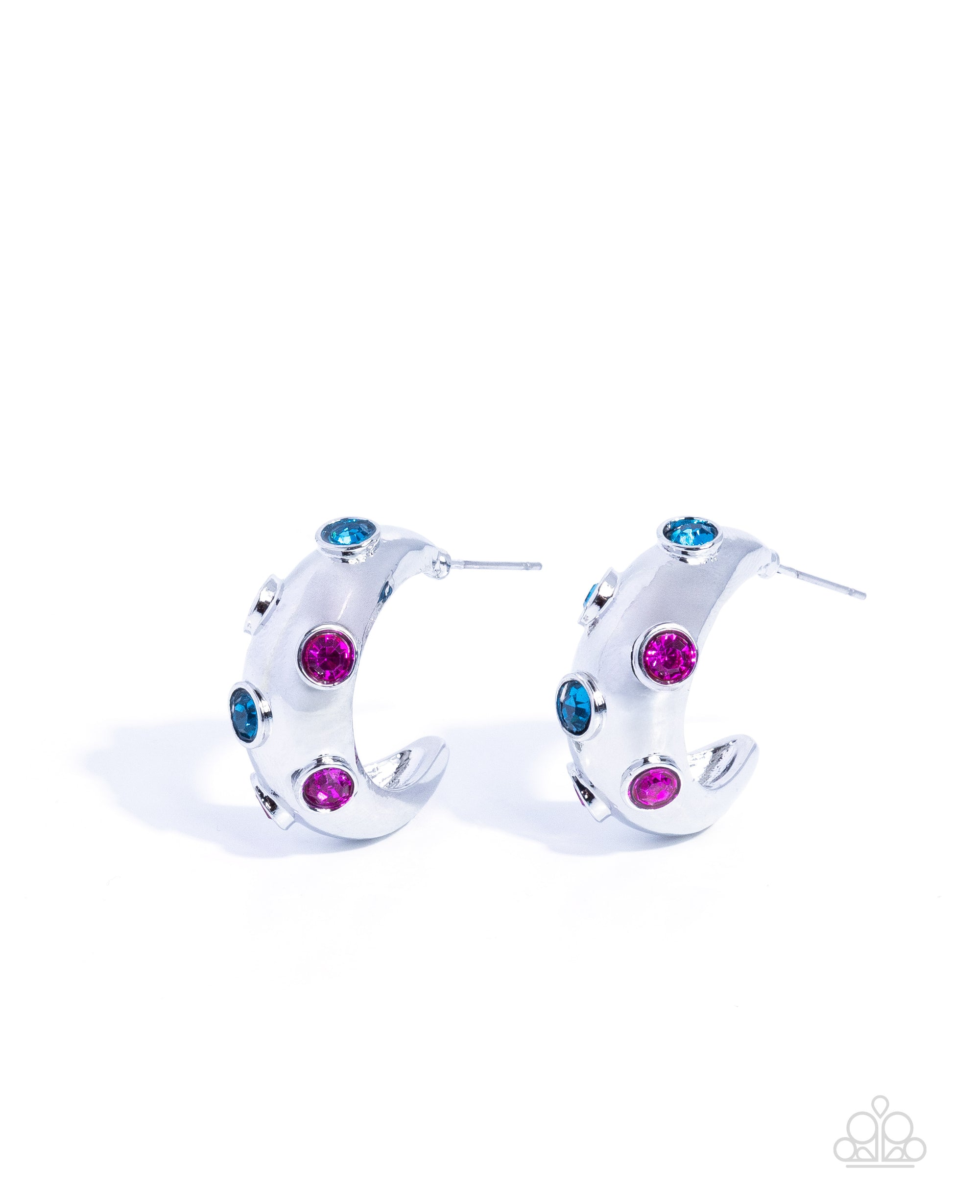 Colorful Cache - multi - Paparazzi earrings