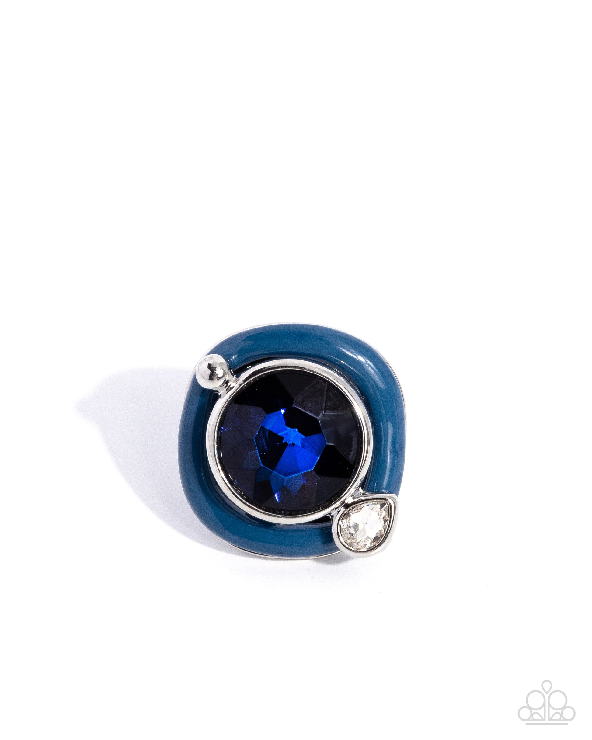 Colorful Caliber - blue - Paparazzi ring