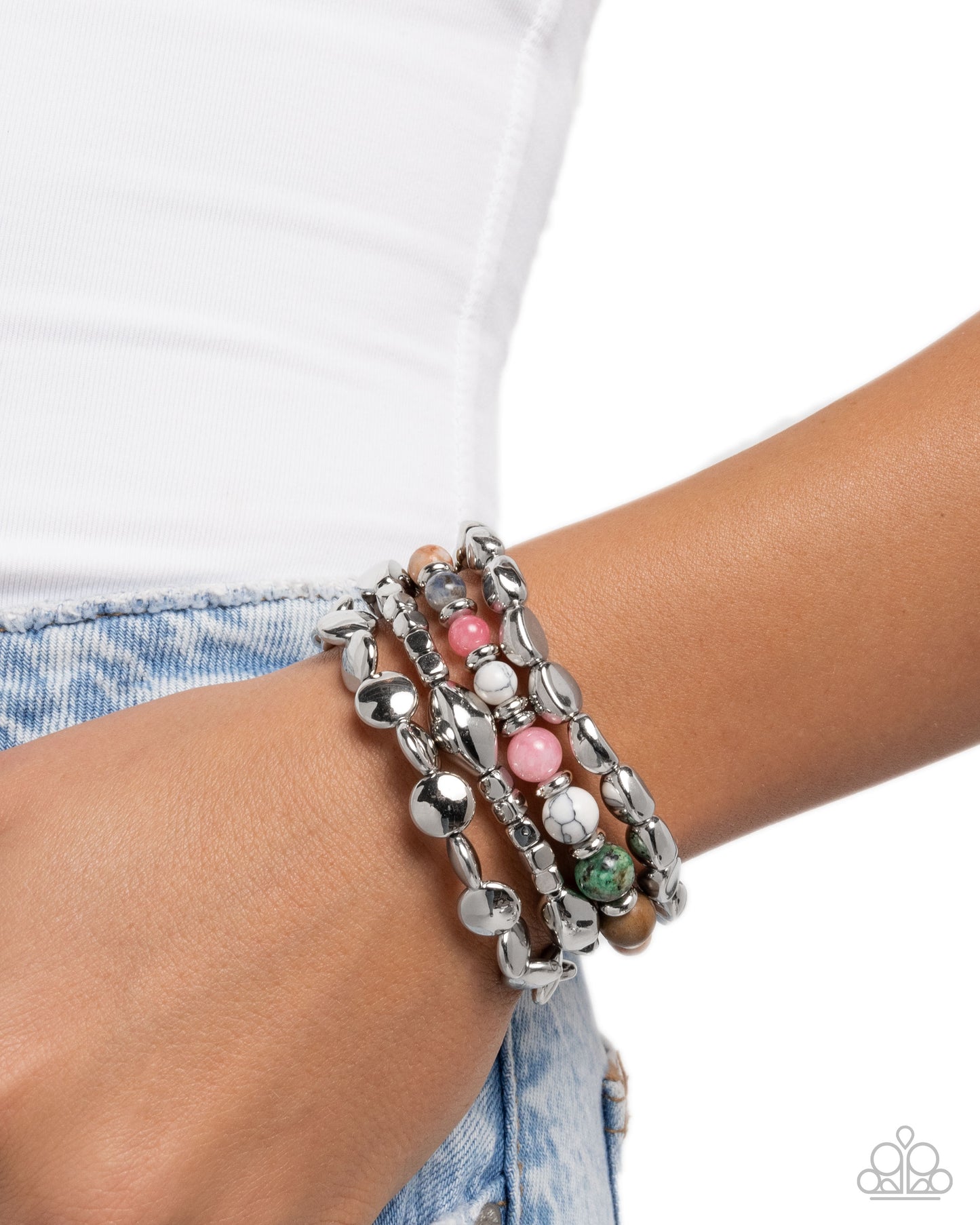 Colorful Campaign - multi - Paparazzi bracelet