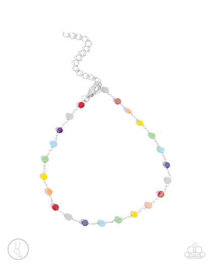 Colorful Candy - multi - Paparazzi anklet