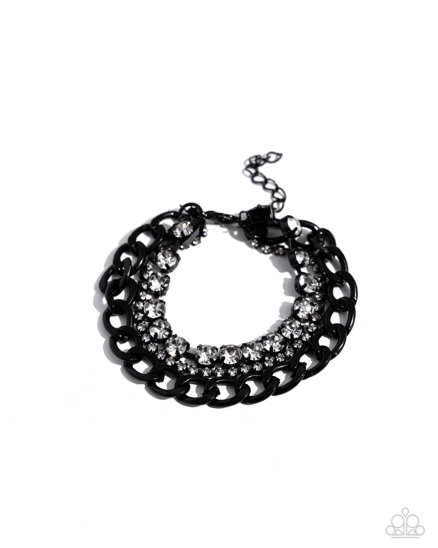 Colorful Canvas - black - Paparazzi bracelet