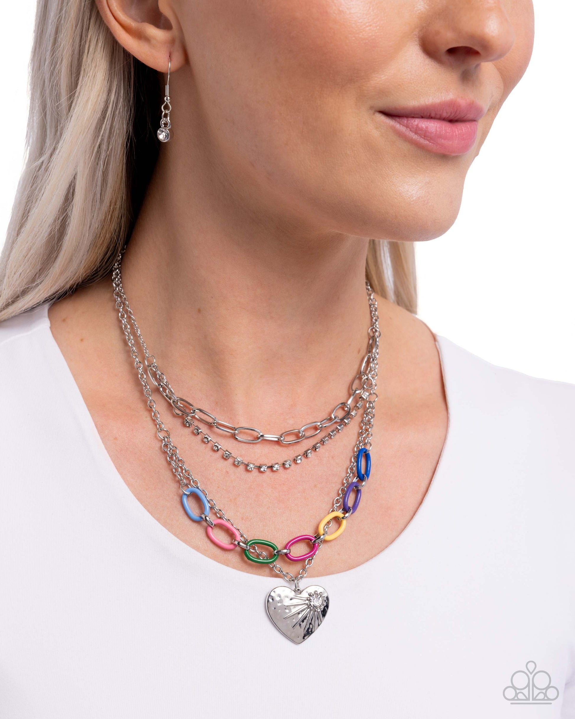 Colorful Casanova - multi - Paparazzi necklace