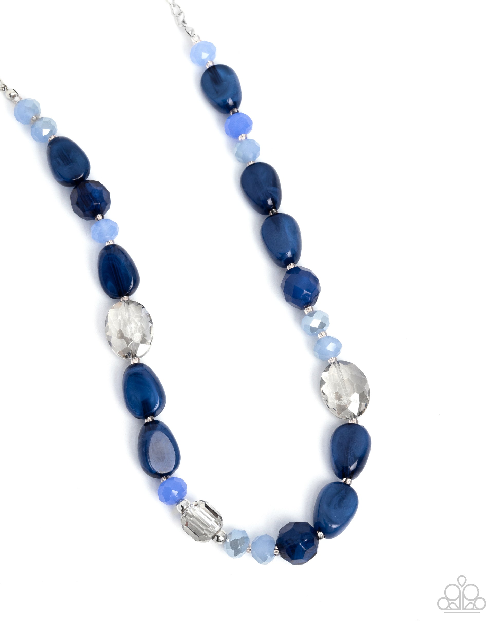 Colorful Certainty - blue - Paparazzi necklace