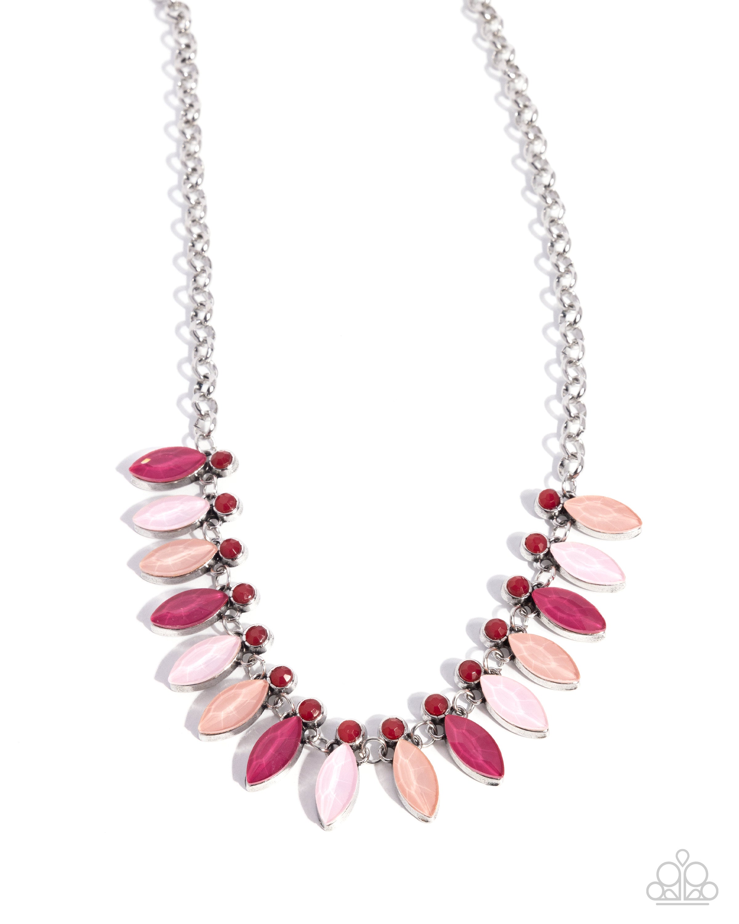 Colorful Citation - pink - Paparazzi necklace – JewelryBlingThing