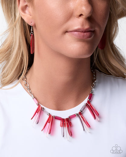 Colorful Claim - pink - Paparazzi necklace