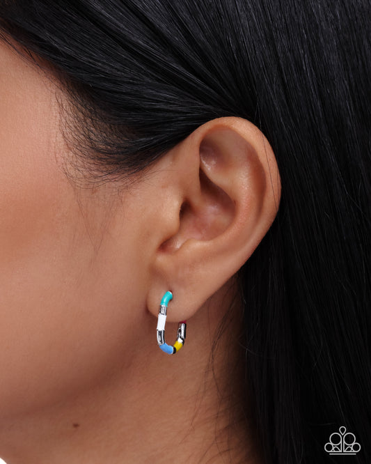Colorful Cohort - multi - Paparazzi earrings