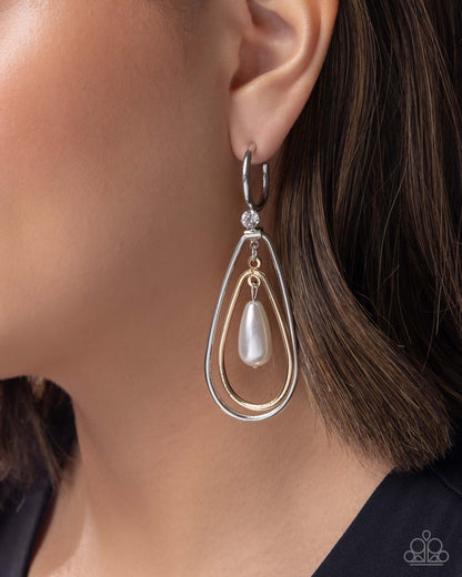 Colorful Composition - multi - Paparazzi earrings