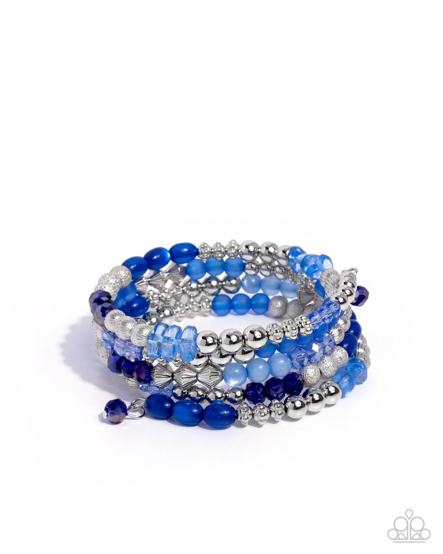 Colorful Compromise - blue - Paparazzi bracelet