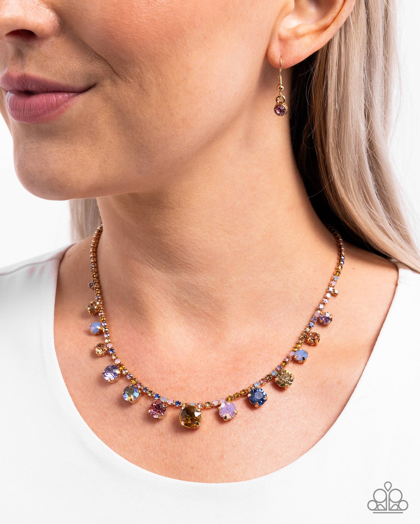 Colorful Countess - multi - Paparazzi necklace