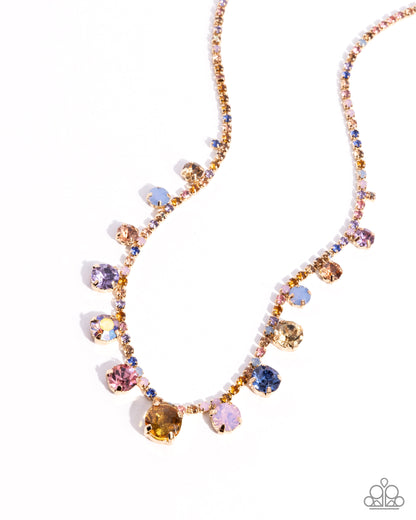 Colorful Countess - multi - Paparazzi necklace