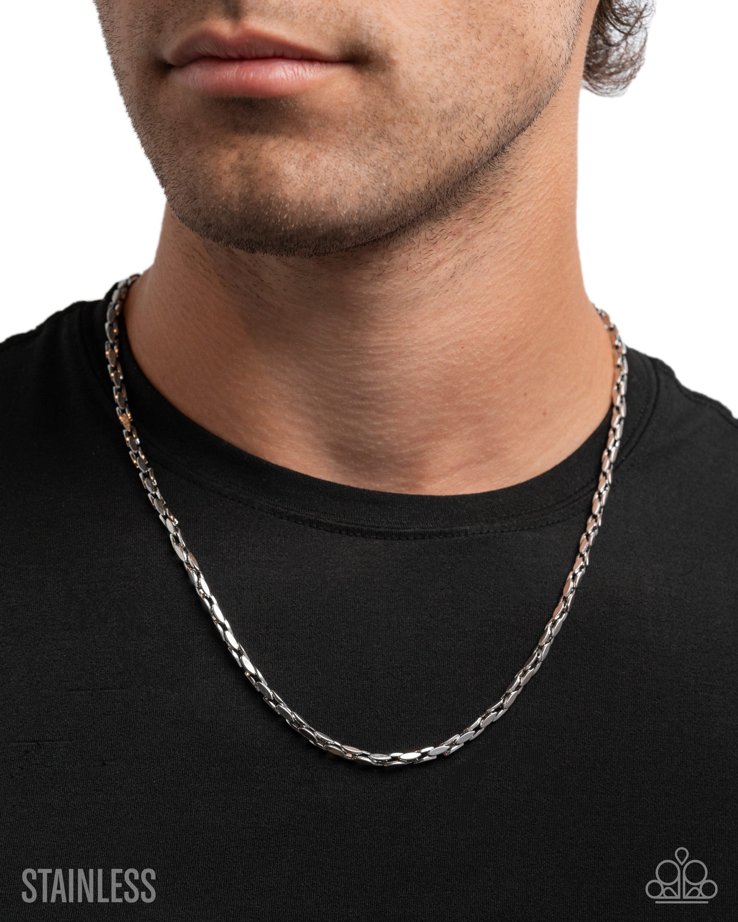 Commanding Character - silver - Paparazzi MENS complete set